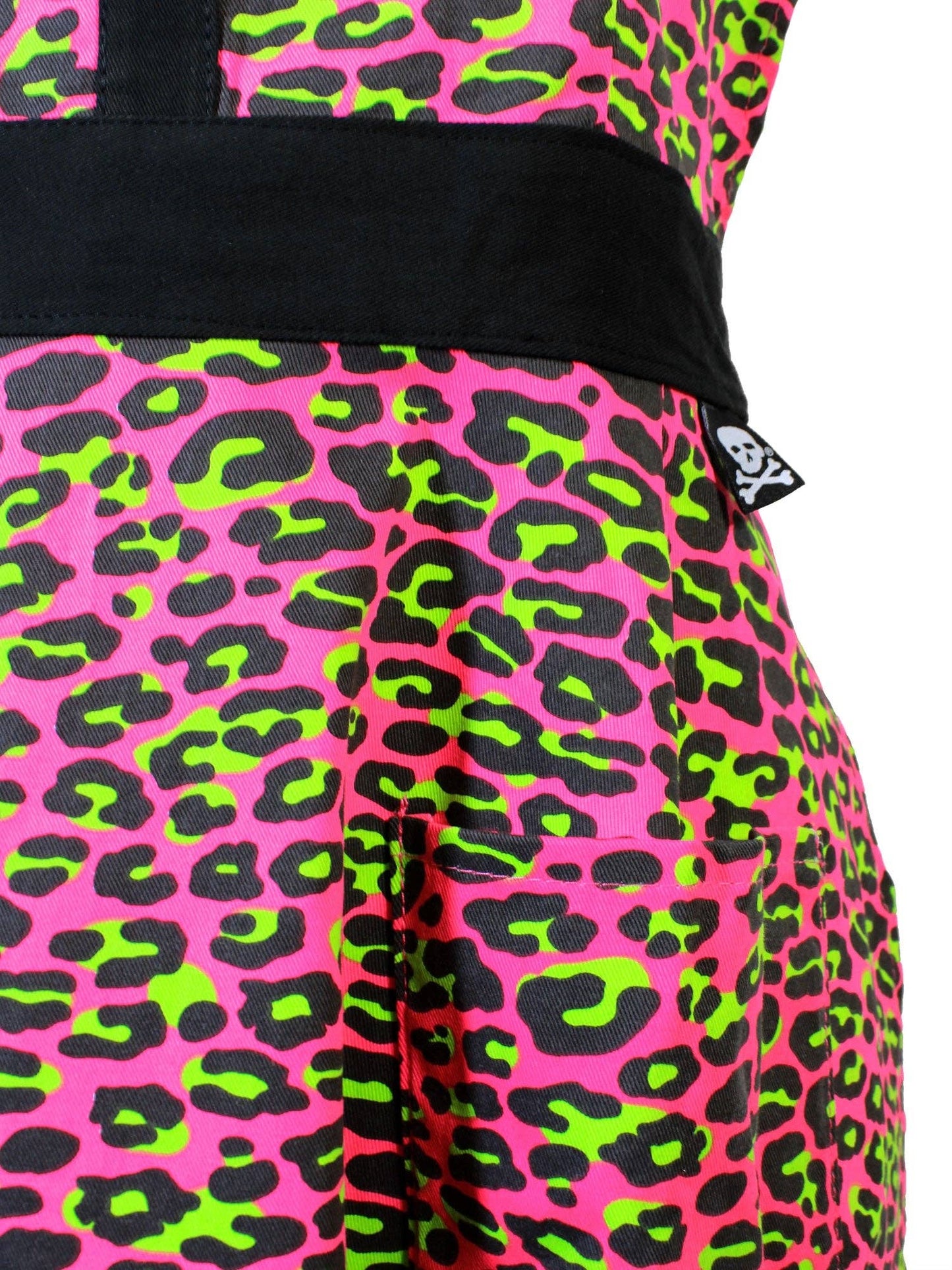 SOURPUSS PINK LEOPARD APRON
