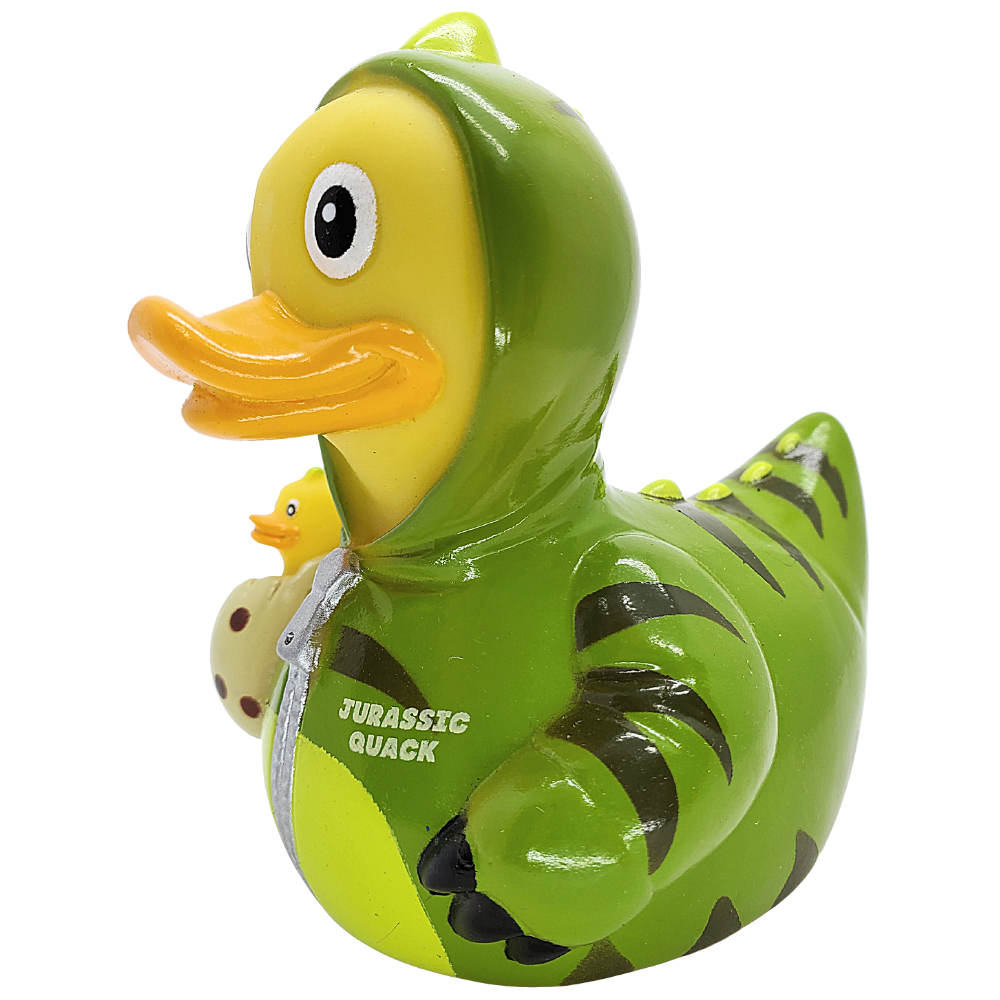 Jurassic Quack Jurassic Park Parody Rubber Duck