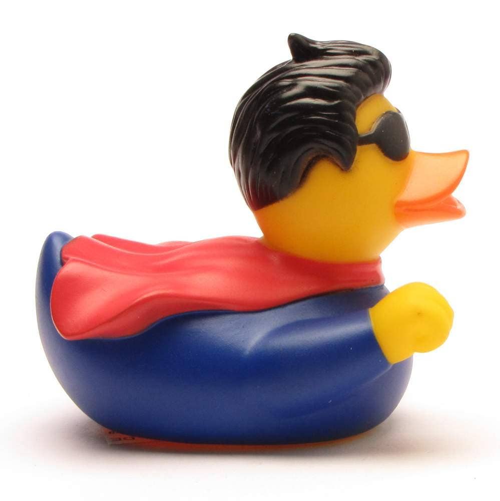 Rubber Duck Superhero - Superman Parody Rubber Duck
