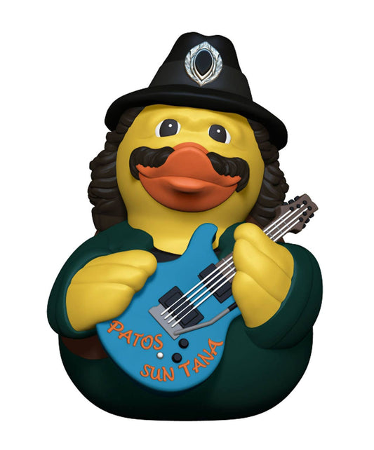 Patos Sun Tana - Quack Mallard Woman Santana Parody Rubber Duck