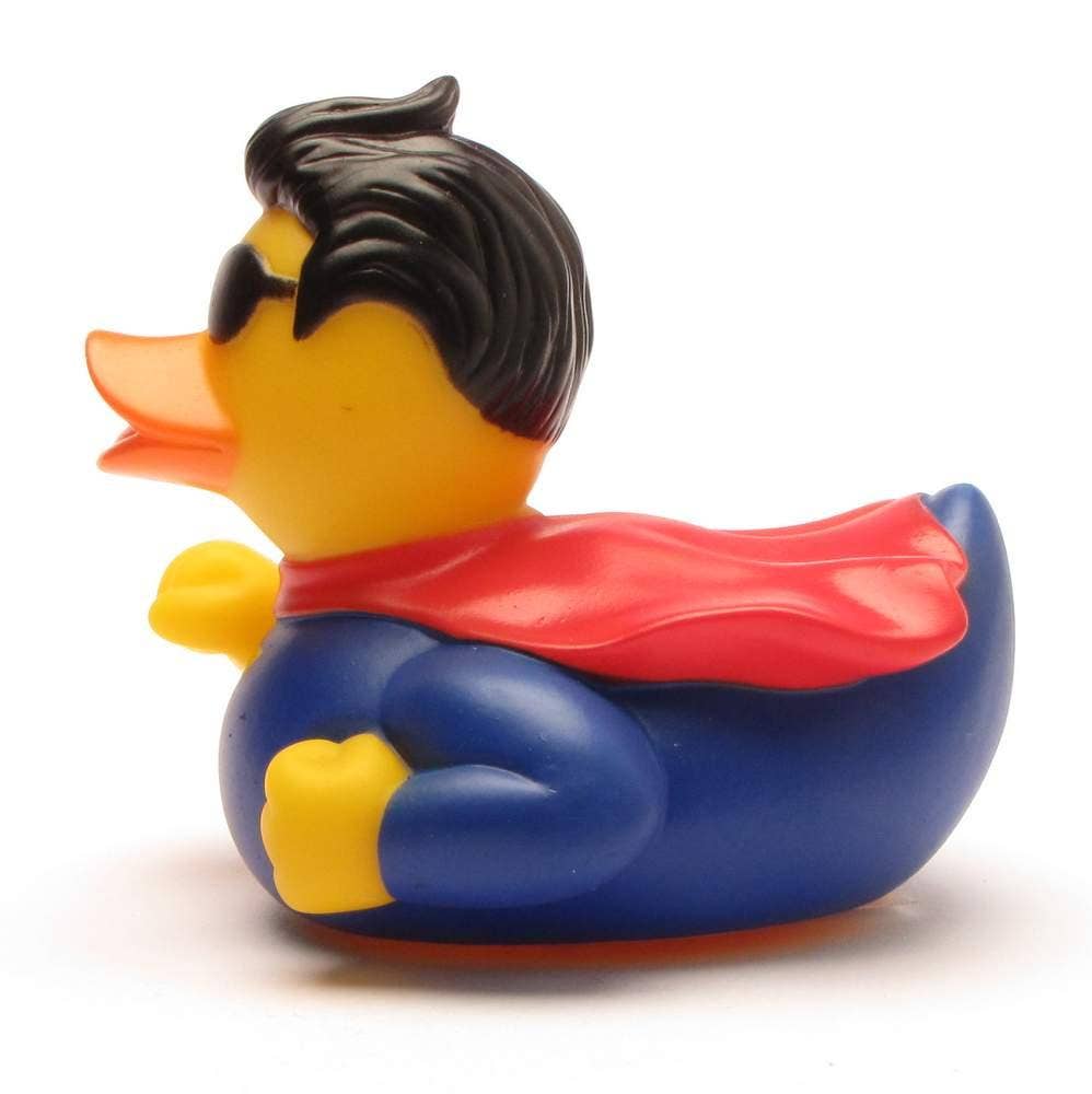 Rubber Duck Superhero - Superman Parody Rubber Duck