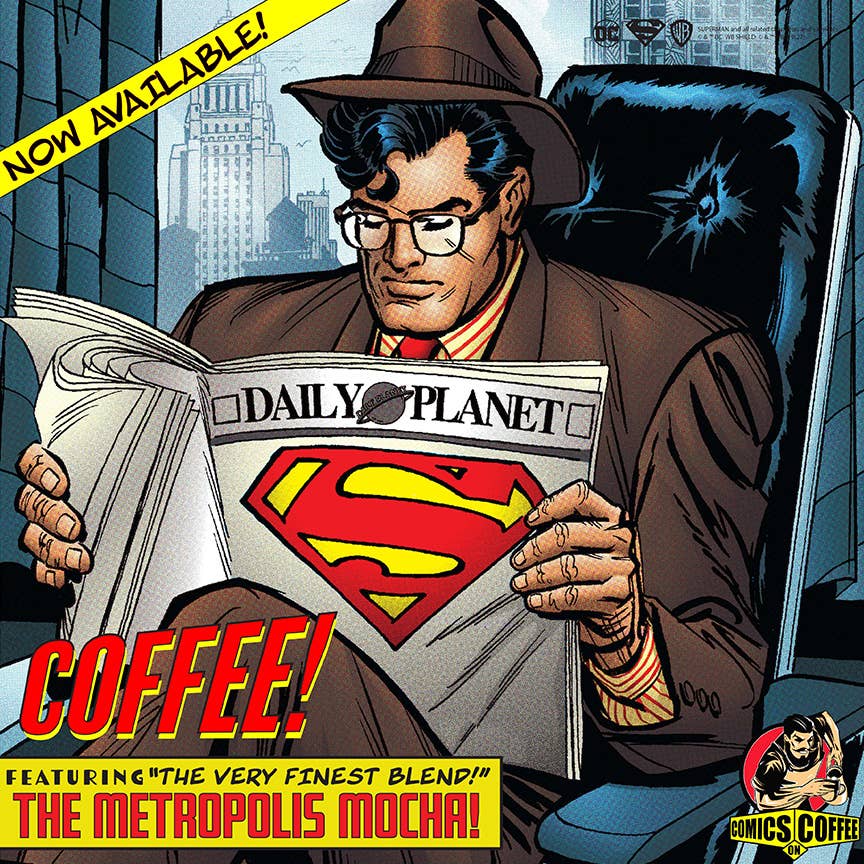 Superman: Metropolis Mocha/Vanilla 12oz Coffee