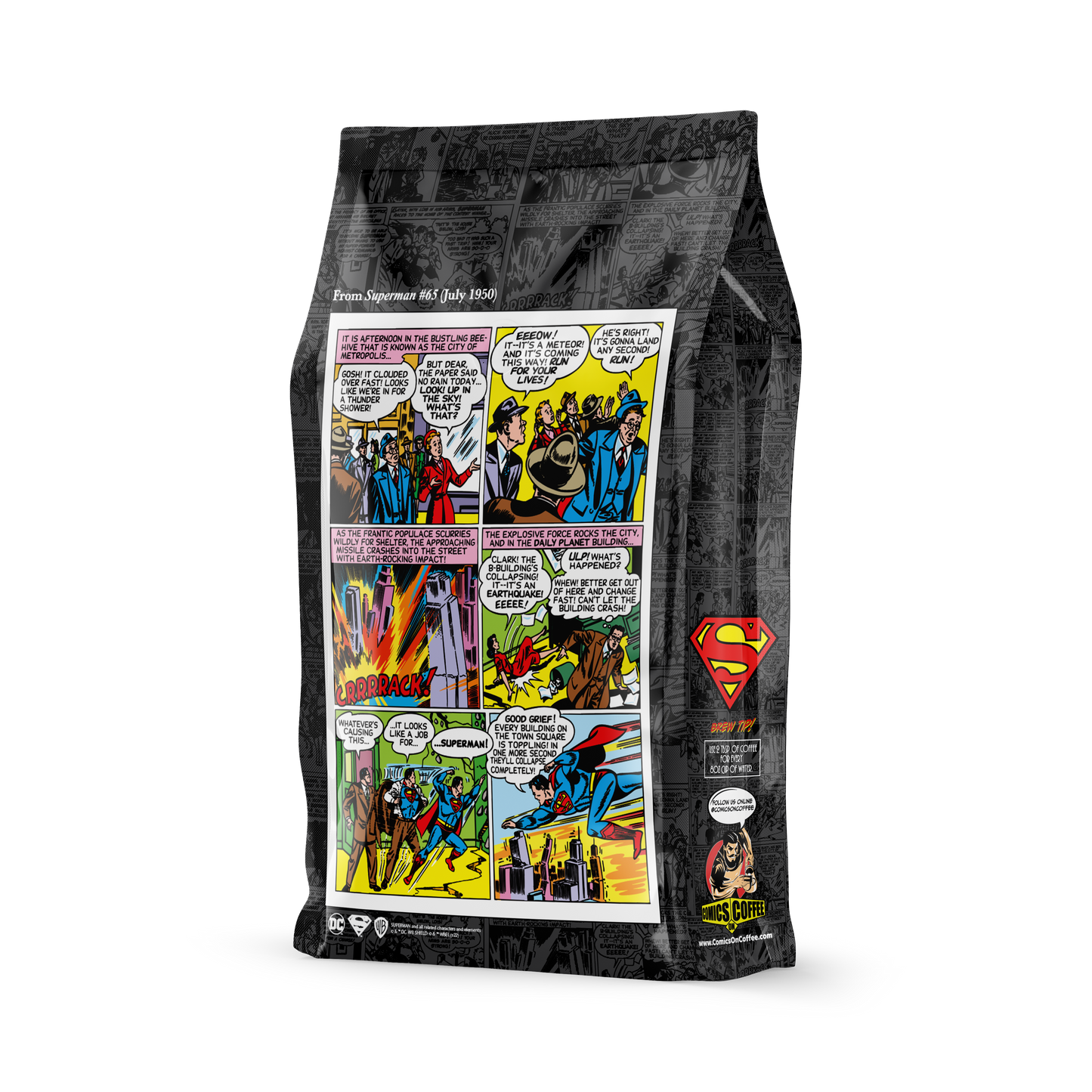 Superman: Metropolis Mocha/Vanilla 12oz Coffee