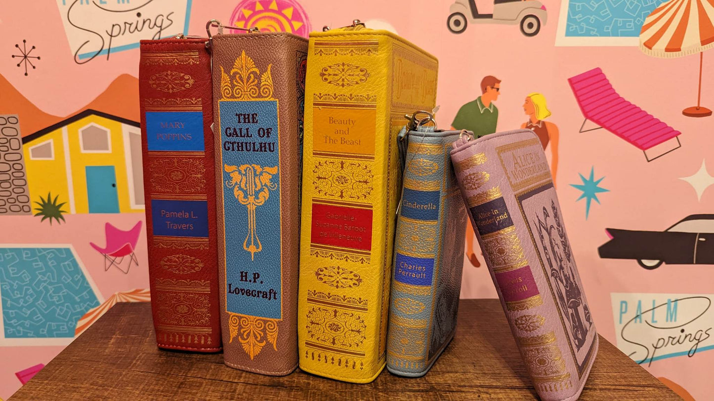 The Call Of Cthulhu Book Clutch Bag In Vinyl