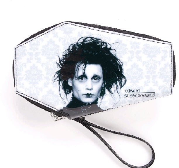 Edward Scissorhands Johnny Depp Coffin Shaped Wallet