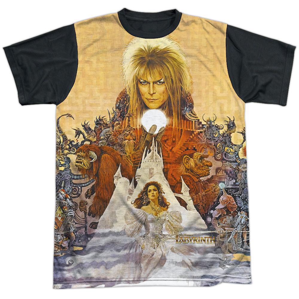 Labyrinth Cover At Regular Fit Short Sleeve Shirt