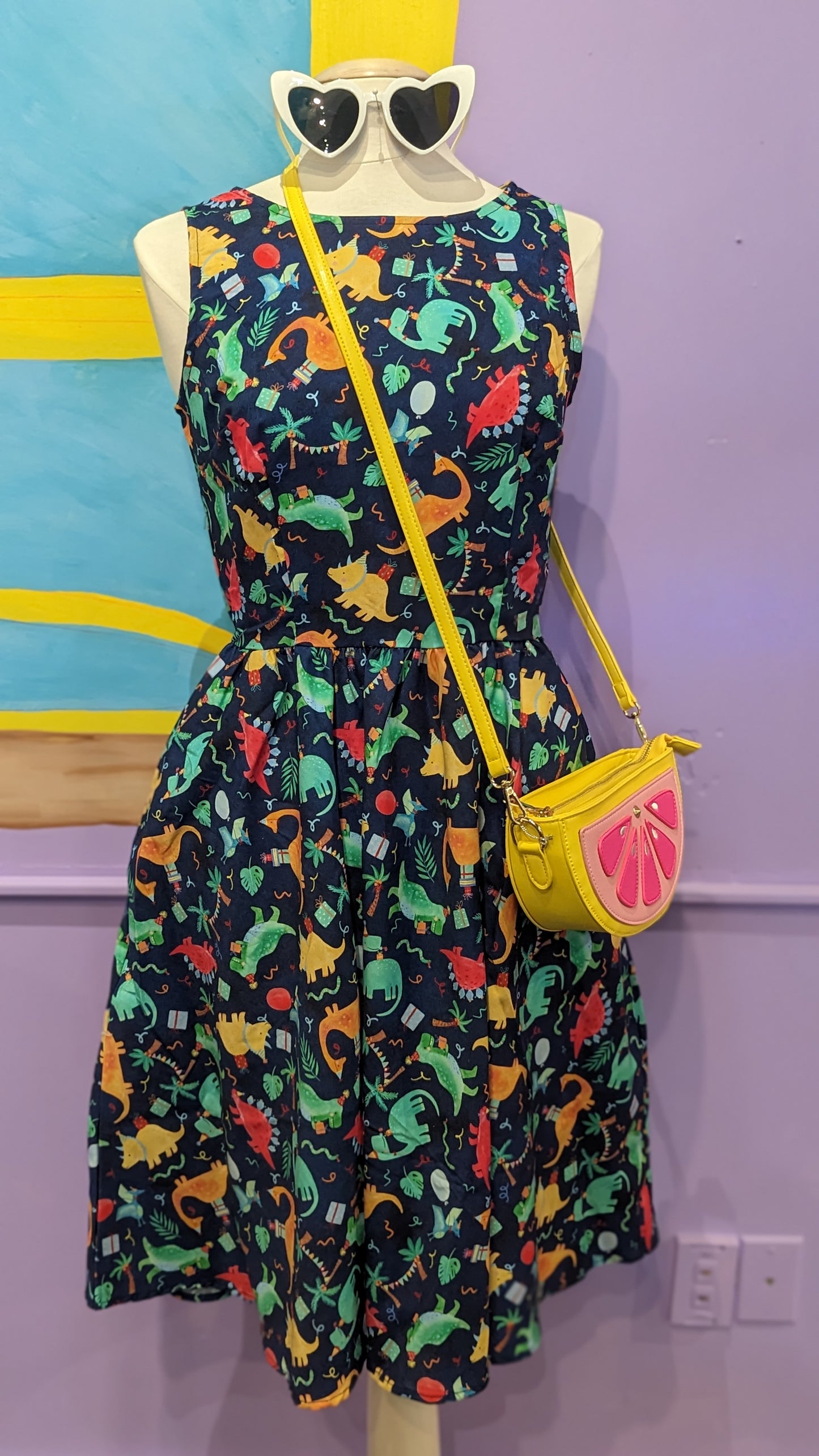 Party Dinos Vintage Style Dress