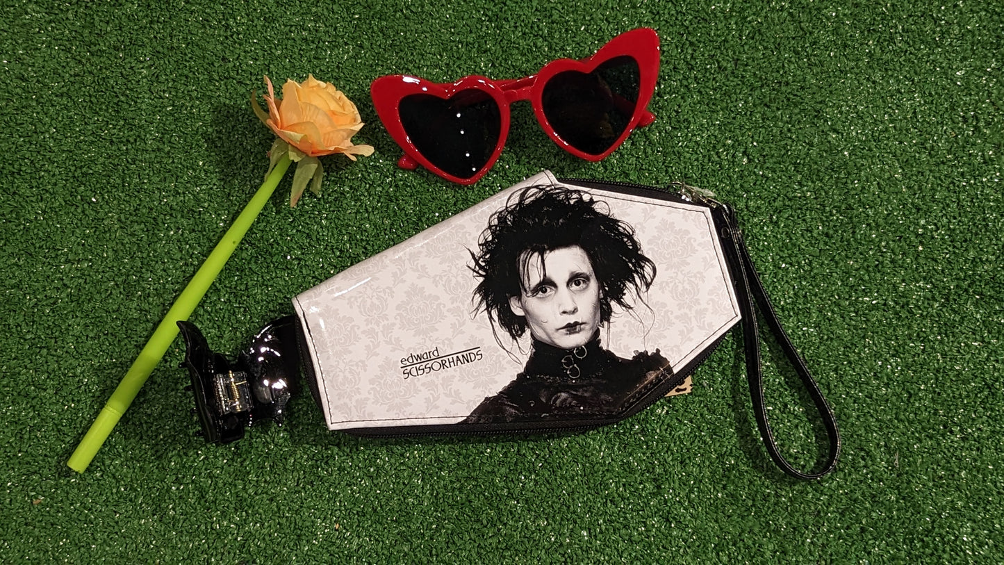 Edward Scissorhands Johnny Depp Coffin Shaped Wallet