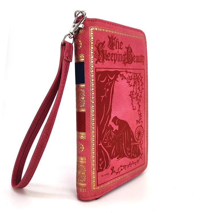 The Sleeping Beauty Book Wallet in Vinyl: Pink