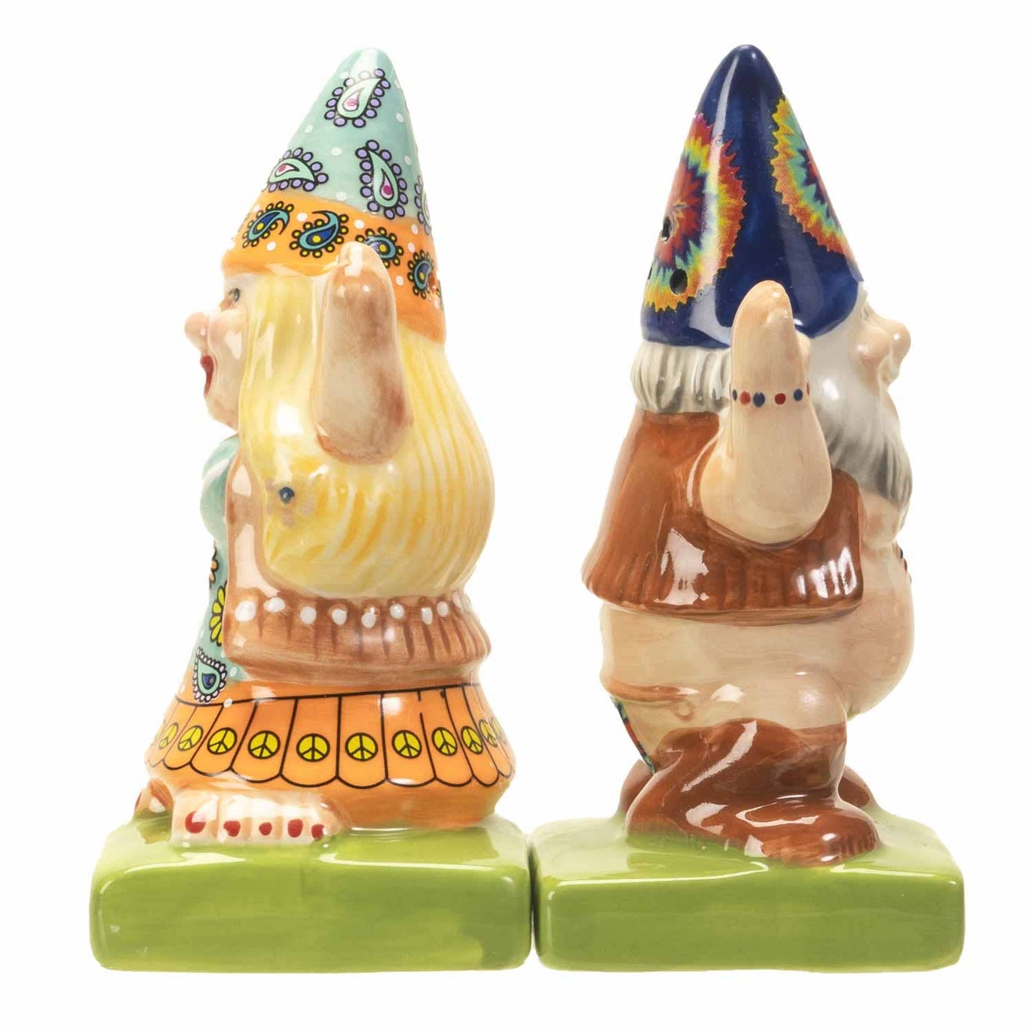 Hippie Gnomes Salt and Pepper Shaker Set