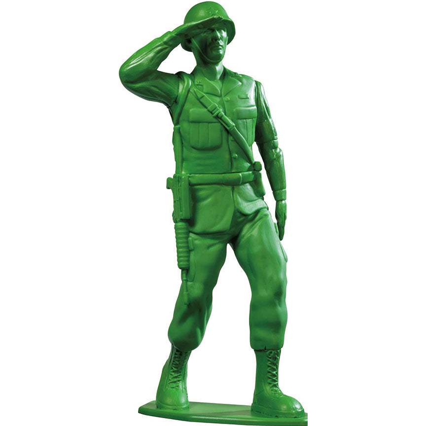 Epic Army Man Salute 14.5 Toy Figure, Large Toy Soldiers 🪖📏 – Hidden  Gems Novelty