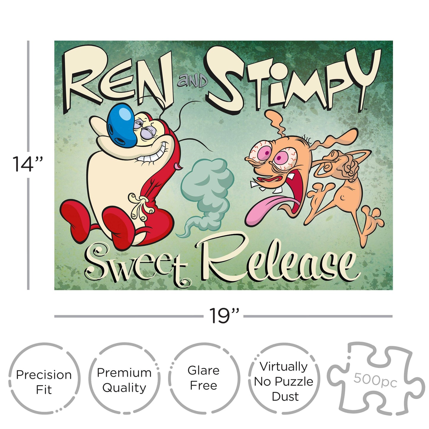 Ren & Stimpy 500 Piece Jigsaw Puzzle