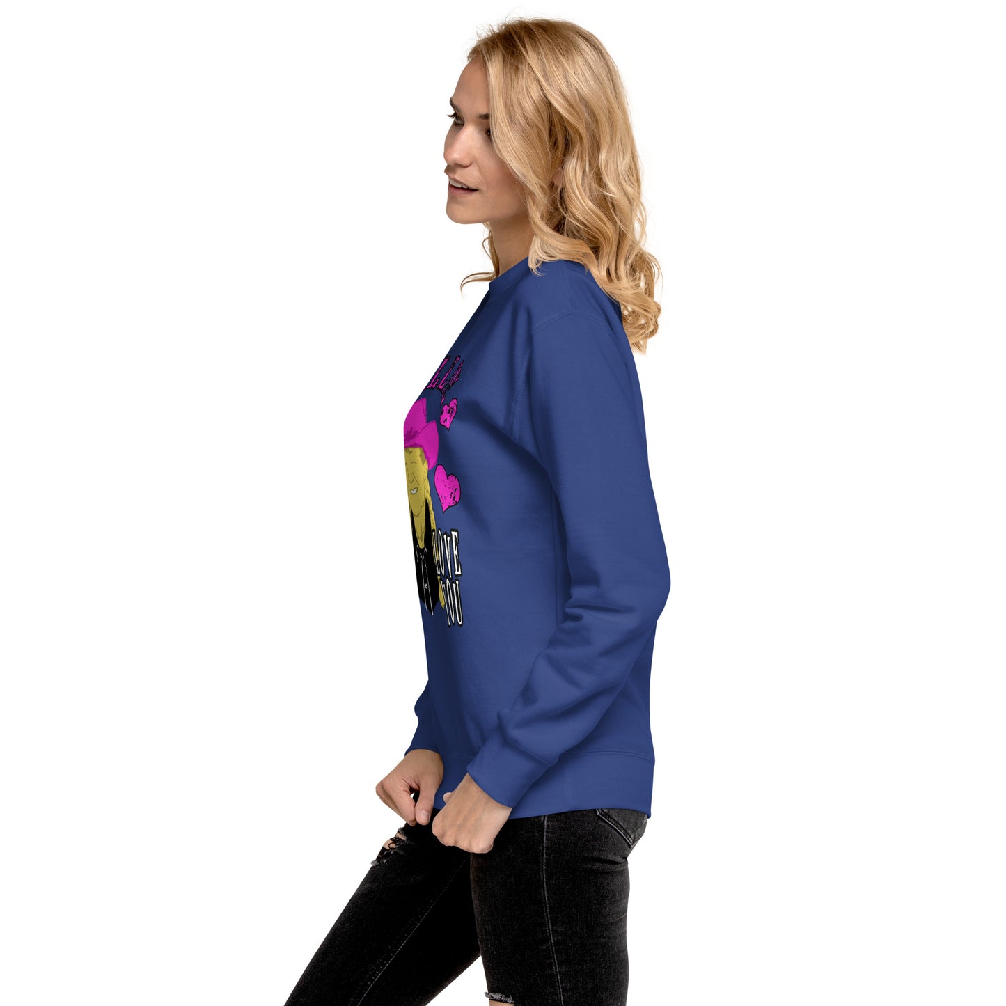 Willie Nelson Willie Love You Premium Sweatshirt
