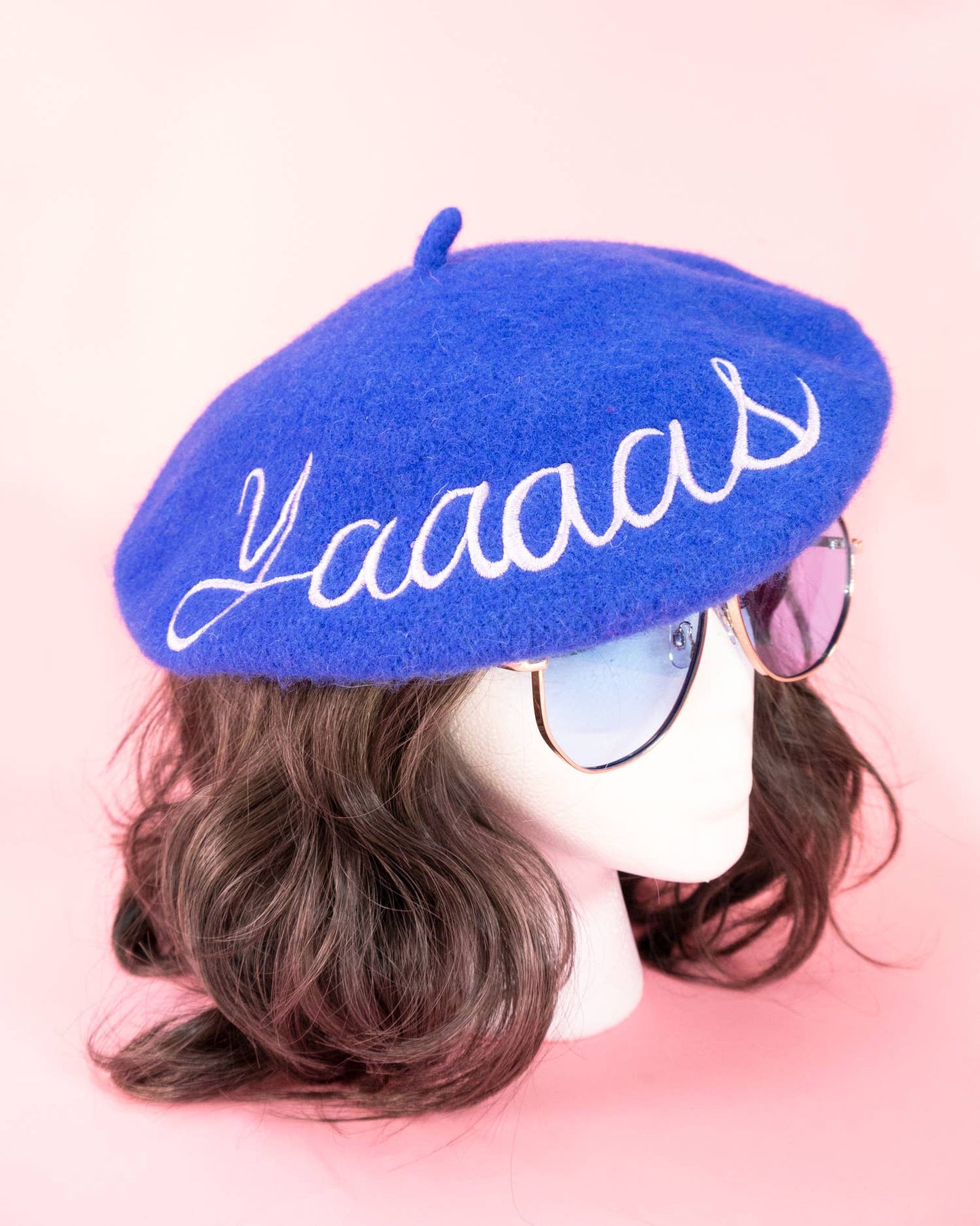 Yaaaas Blue Bella Berets - supermanstuff.com