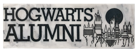 Hogwarts Alumni Desk Sign