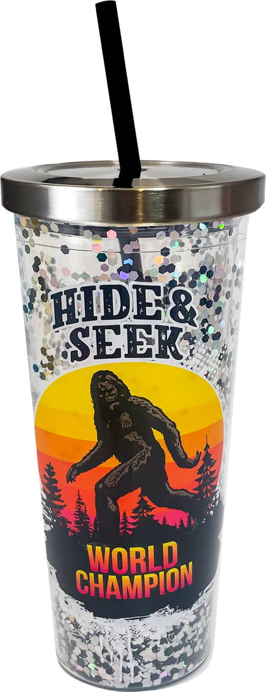 BIG FOOT GLITTER CUP