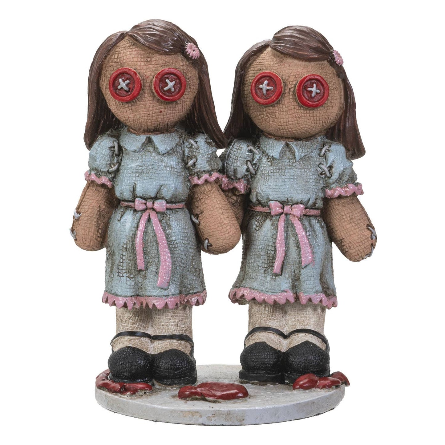 Pinheads Shining Twins Button Eyes Statue