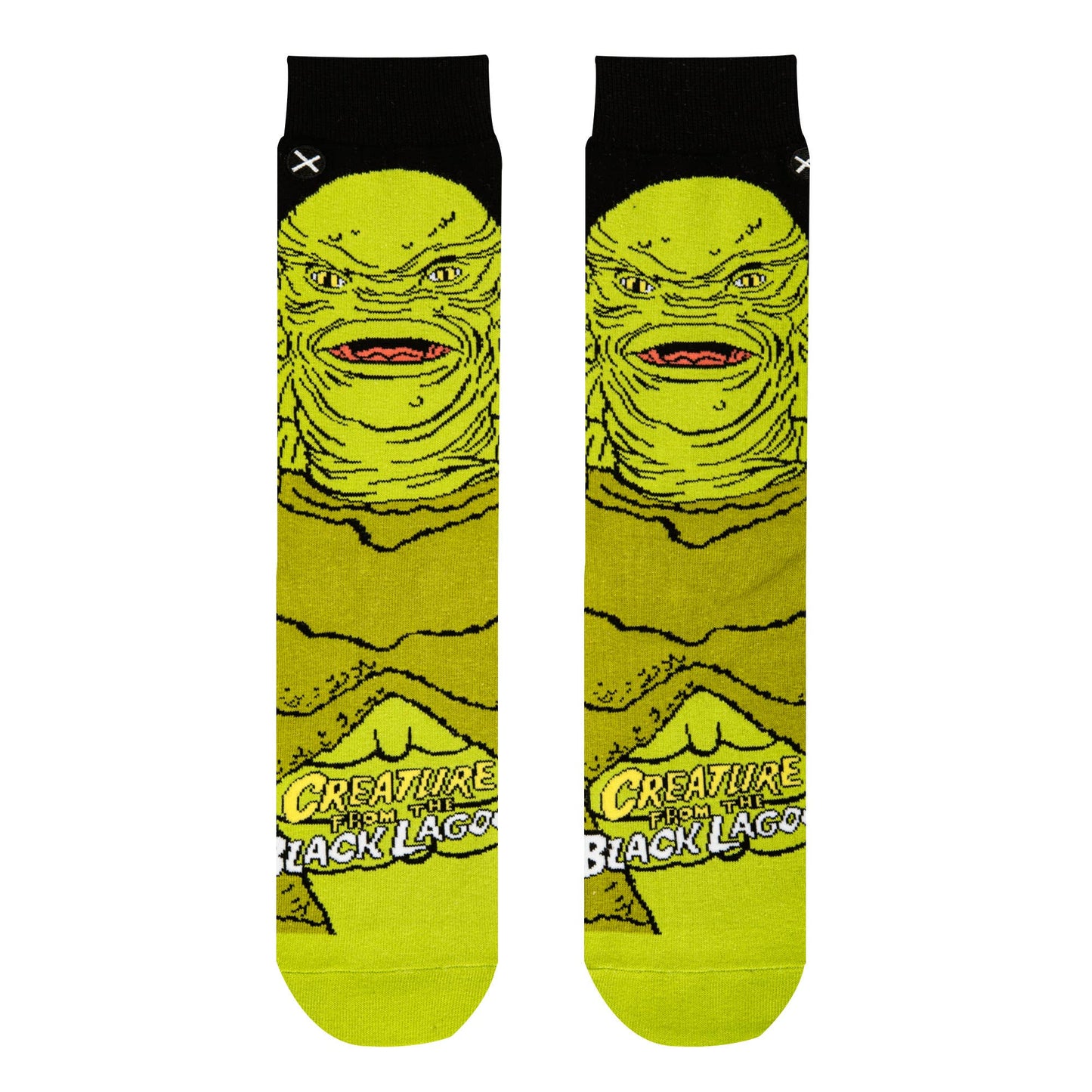 The Creature from the Black Lagoon Men's Crew Straight Leg Socks