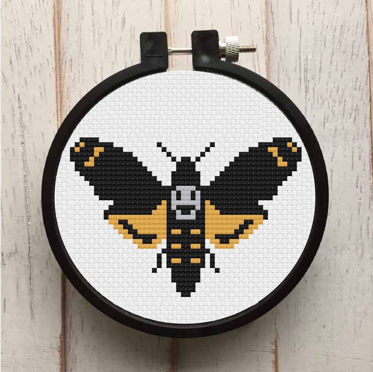 Moth Cross Stitch Kit