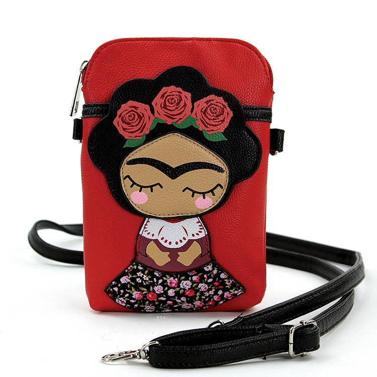 Frida Kahlo Crossbody Pouch