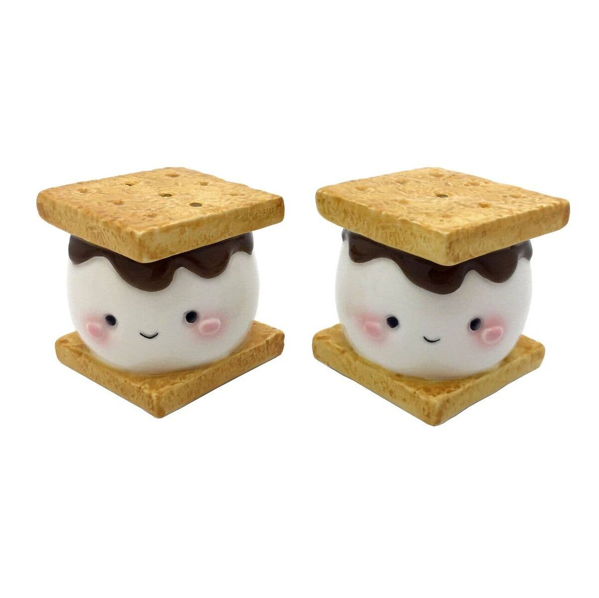Marshmallow S'More Salt & Pepper Set - Hidden Gems Novelty