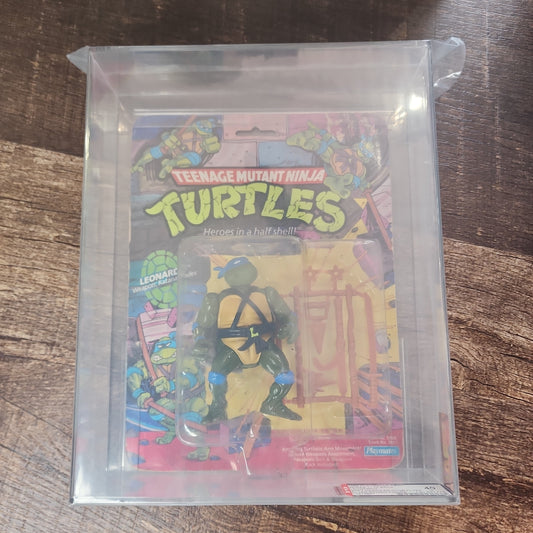 1989 TMNT Fan Club Flyer Graded AFA 40 Leonardo Action figure