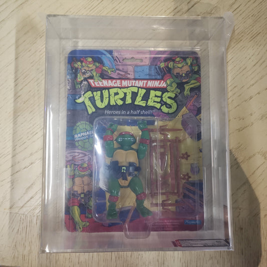 1989 TMNT 10 Back Fan Club Flyer Graded AFA 50 Raphael