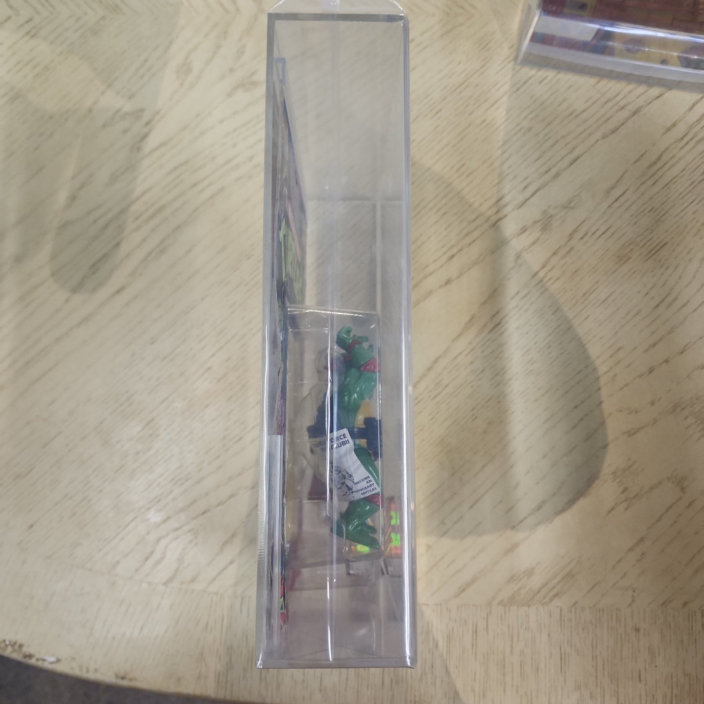 1989 TMNT 10 Back Fan Club Flyer Graded AFA 50 Raphael