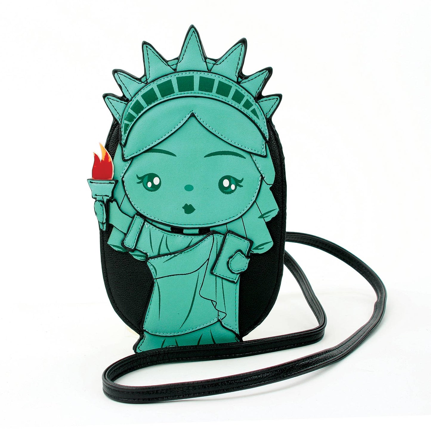 Statue of Liberty Cross Body Bag in Vinyl