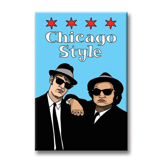 Blues Brothers "Chicago Style" Magnet