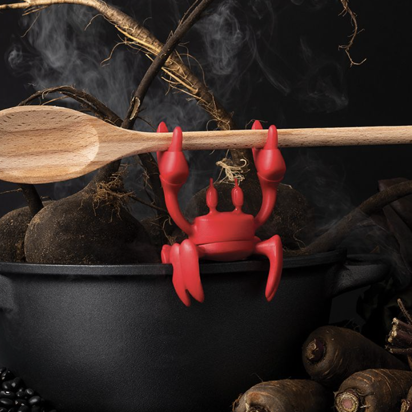 Crab Utensil Holder and Steam Releaser