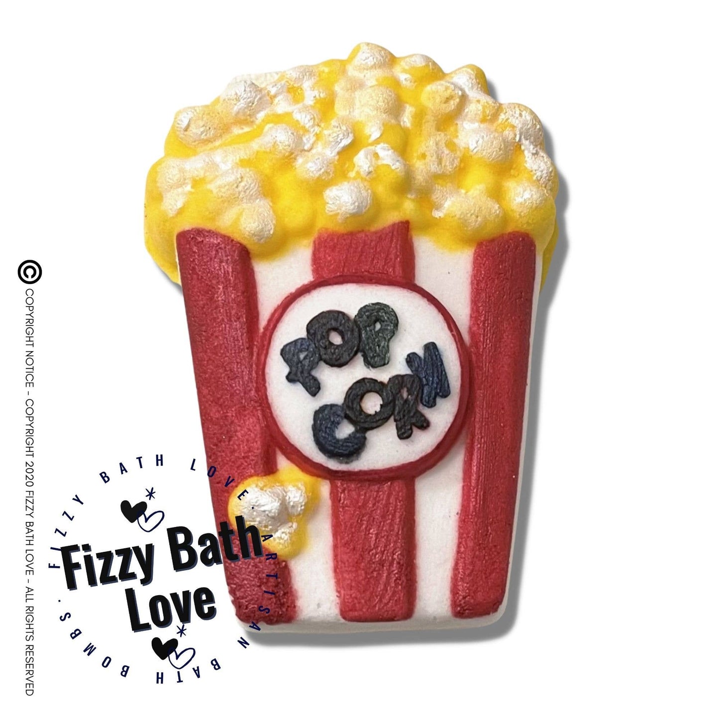 Buttered Popcorn Bath Bomb - supermanstuff.com