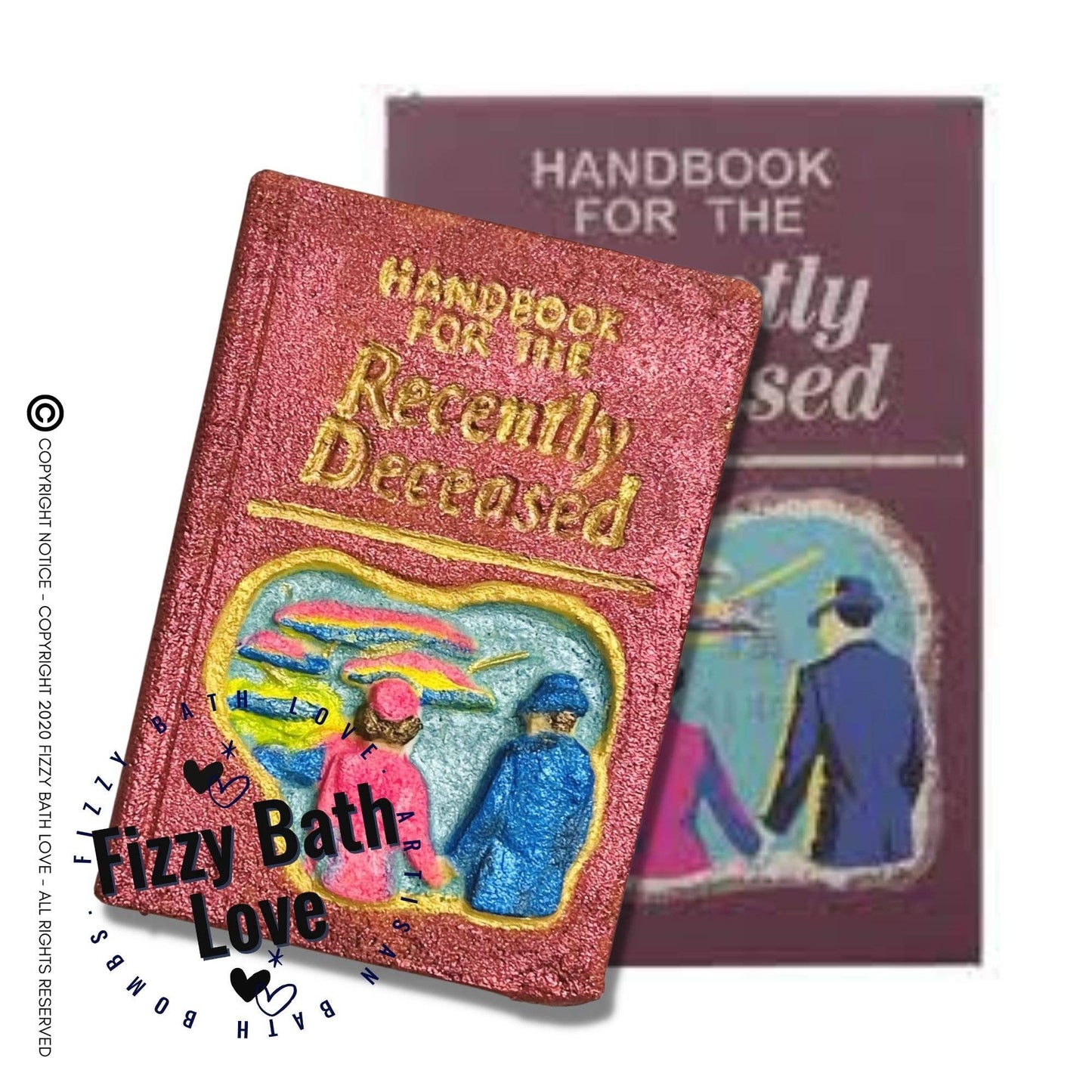 Handbook for the Dead Bath Bomb - supermanstuff.com