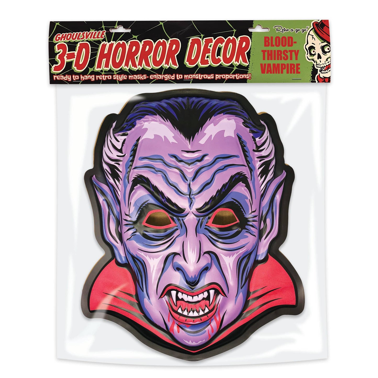 Bloody Thirsty Vampire 3D Wall Decor