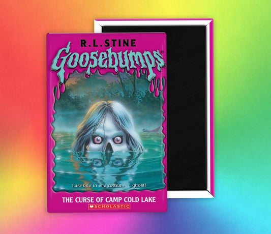 Goosebumps Fridge Magnet Curse of Camp Cold Lake