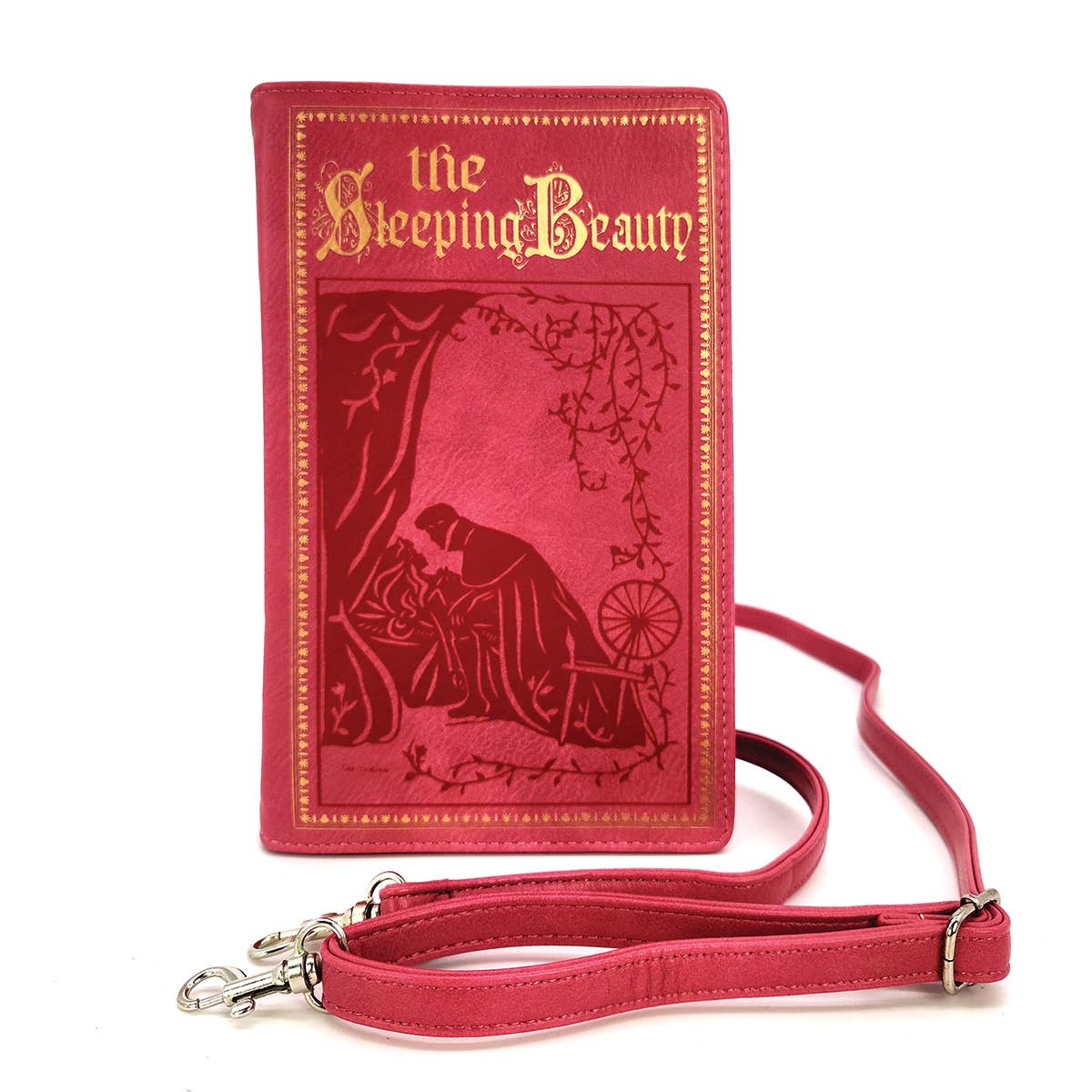 The Sleeping Beauty Vintage Book Clutch Bag in Viny
