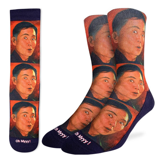Men's George Takei "Oh My!!" Socks
