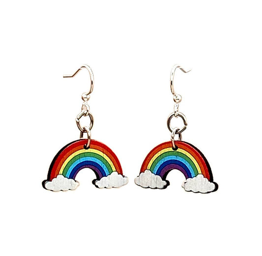Full Rainbow Earrings - supermanstuff.com