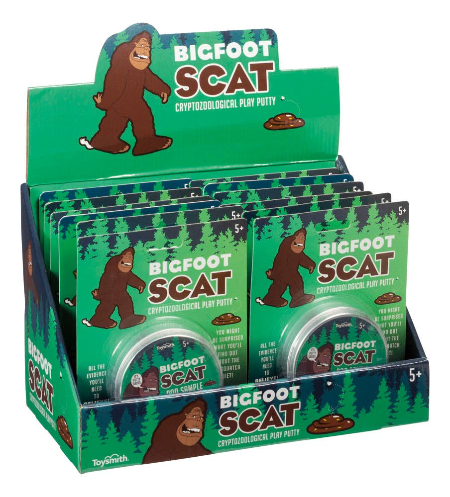 Bigfoot "Scat" Novelty Slime - Hidden Gems Novelty