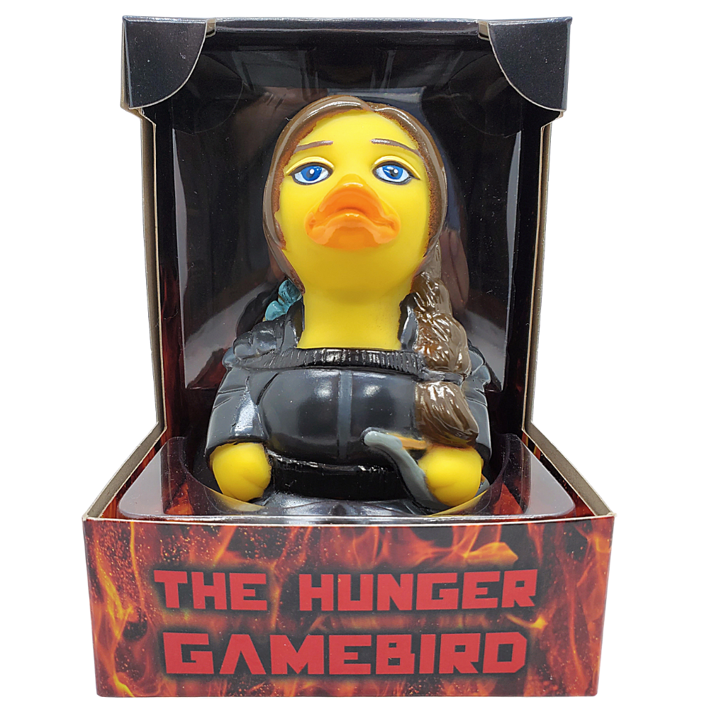 Hunger GameBird Katniss Everdean Parody Rubber Duck