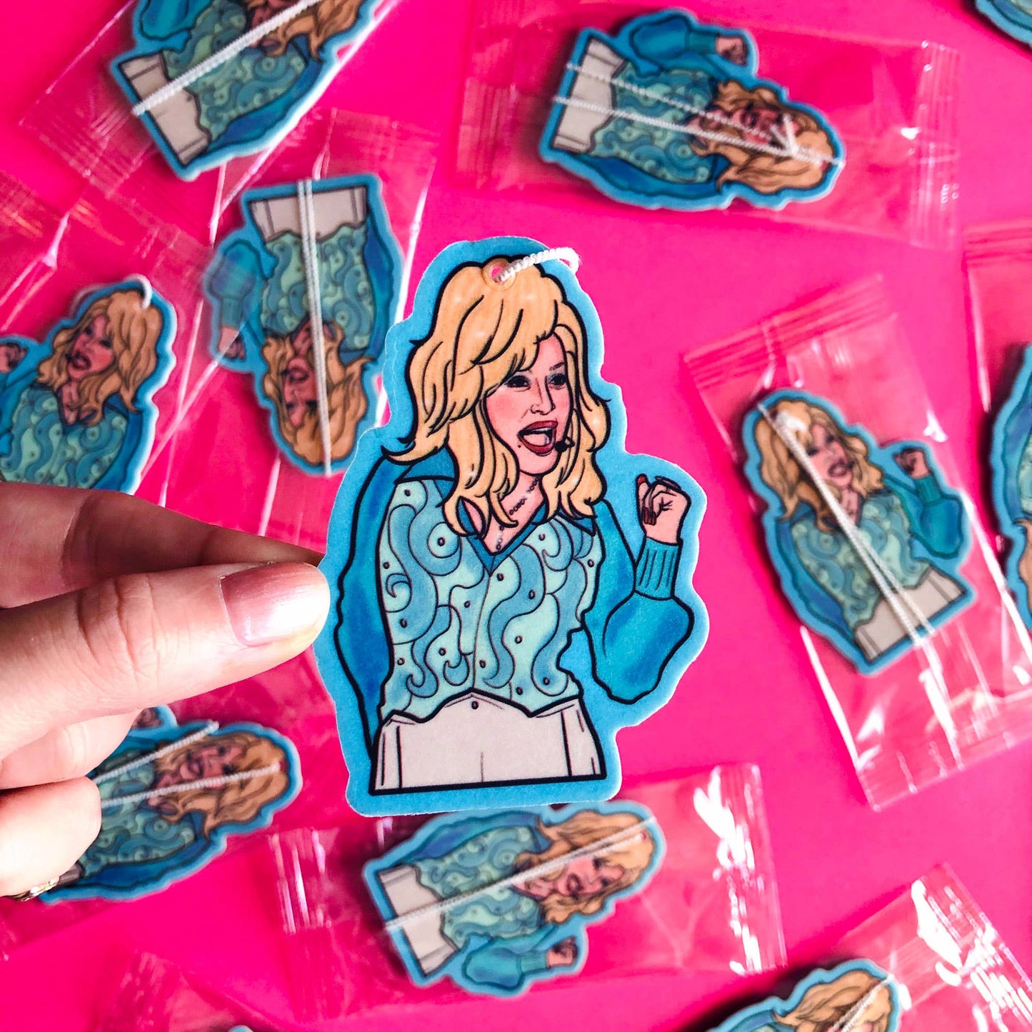 Dolly Parton Air Freshener