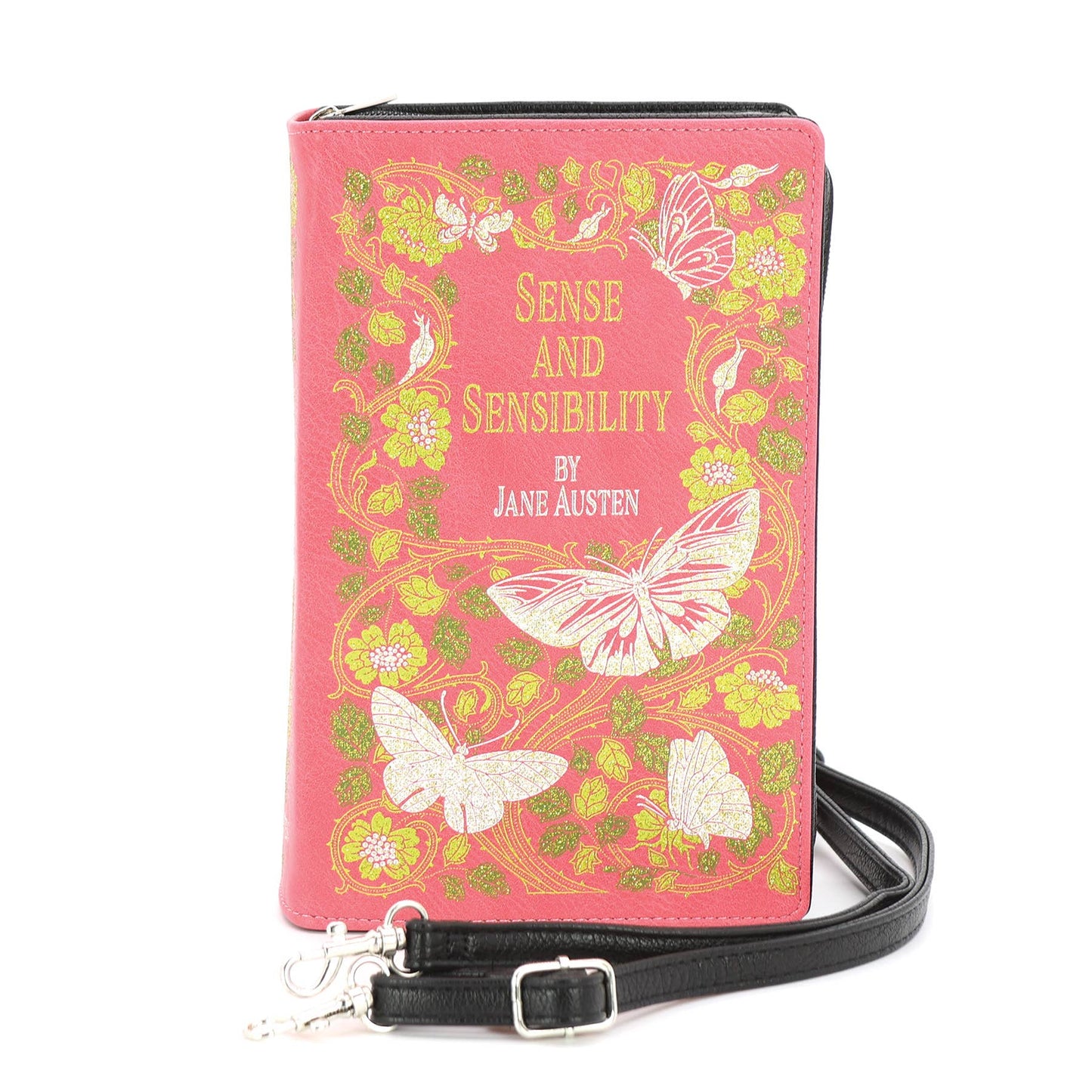 Sense and Sensibility Book Clutch Bag in Vinyl