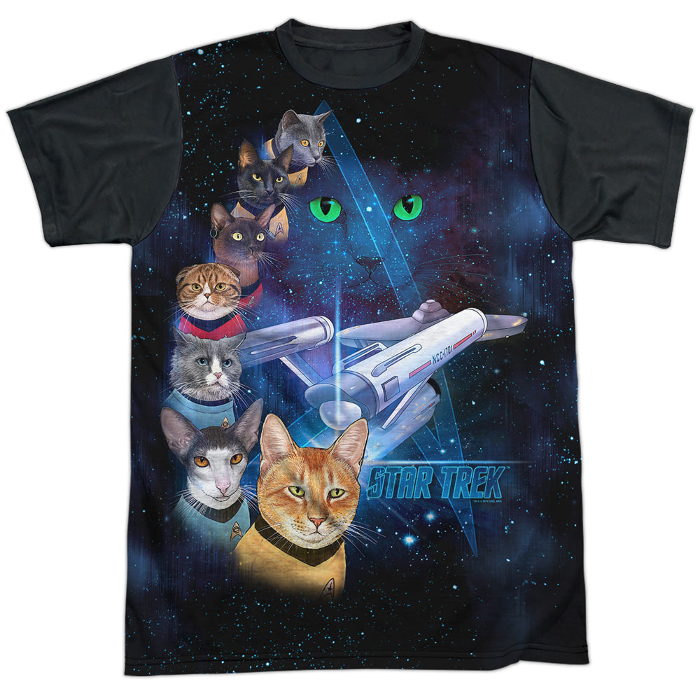 Star Trek Cast of Cats Adult Regular Fit Short Sleeve Shirt - supermanstuff.com