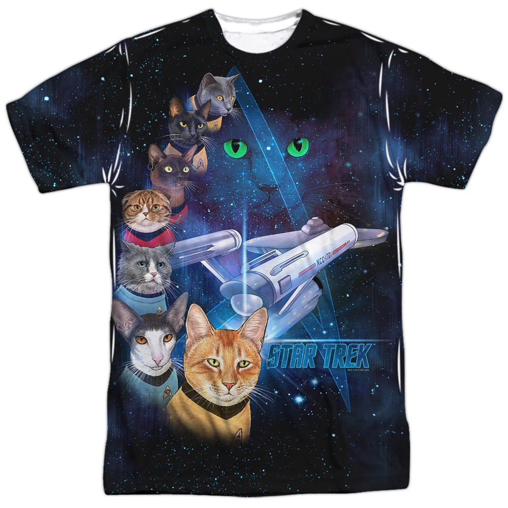Star Trek Cast of Cats Adult Regular Fit Short Sleeve Shirt - supermanstuff.com