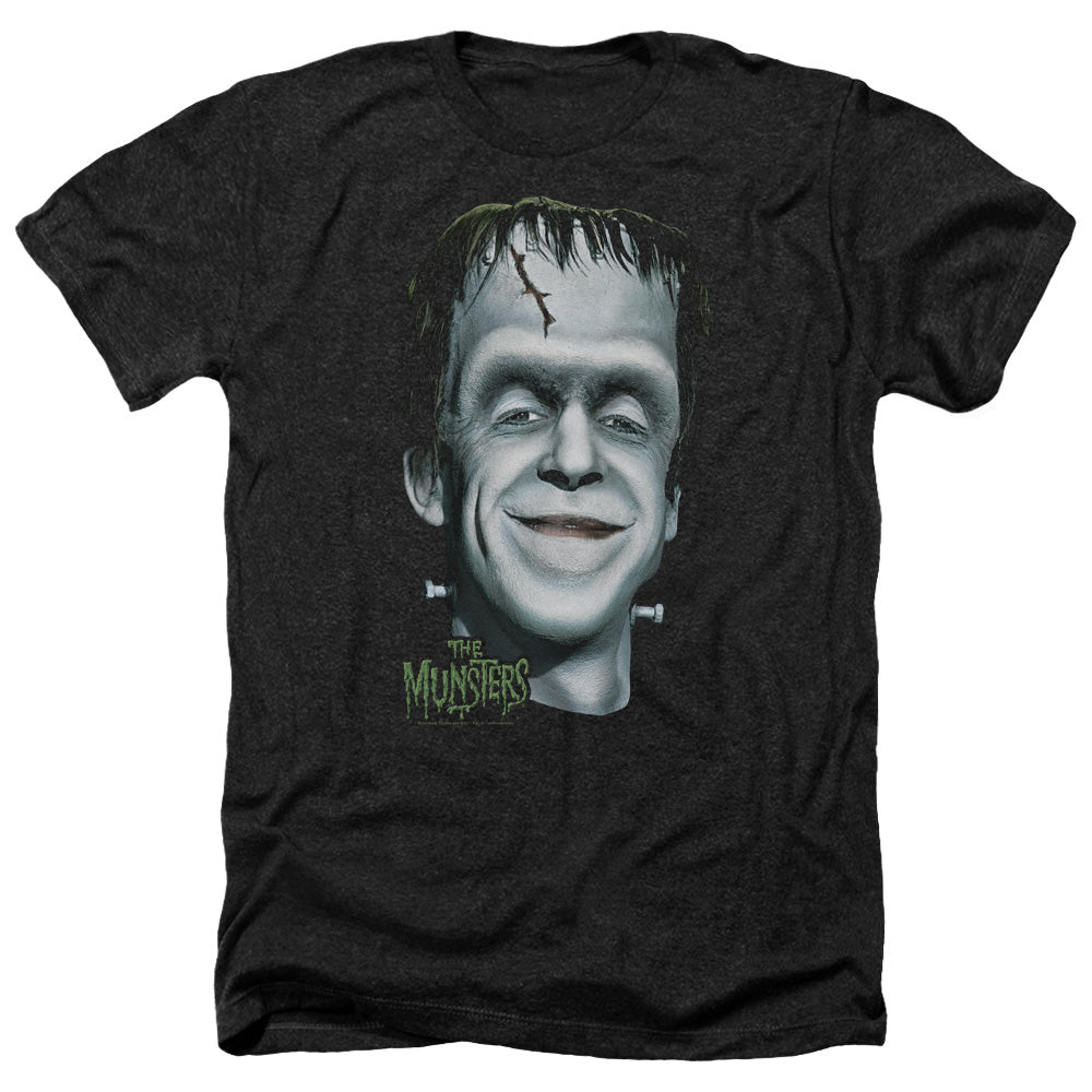 The Munsters Herman's Head Regular Fit Black Short Sleeve Shirt