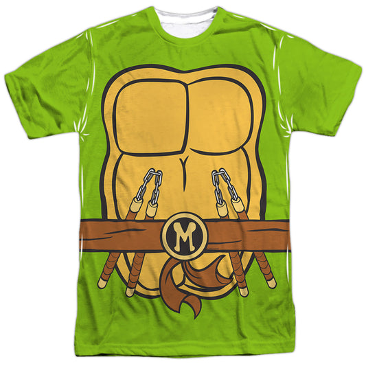 Teenage Mutant Ninja Turtles Michelanglo Costume Regular Fit Short Sleeve Shirt