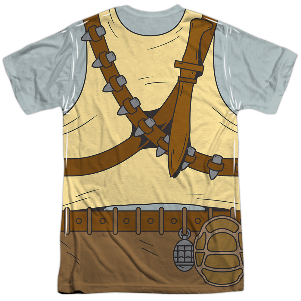 Teenage Mutant Ninja Turtles Rocksteady Costume Regular Fit Short Sleeve Shirt