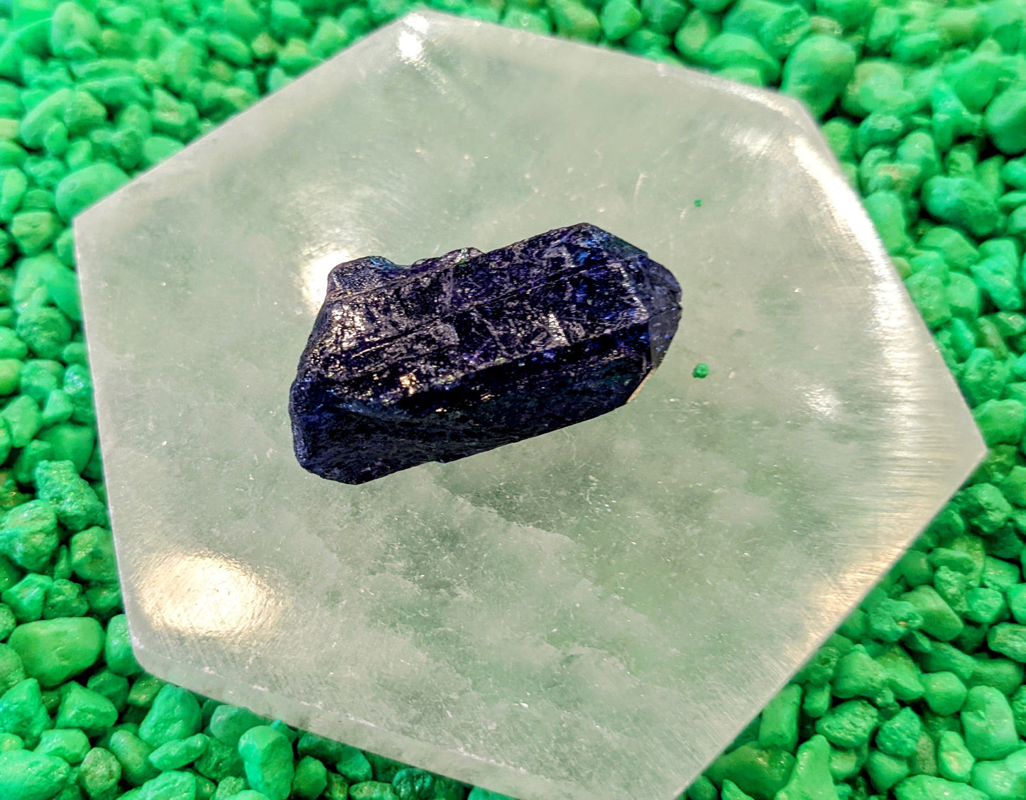 Deep Purple "Kryptonite" Rainbow Quartz - supermanstuff.com