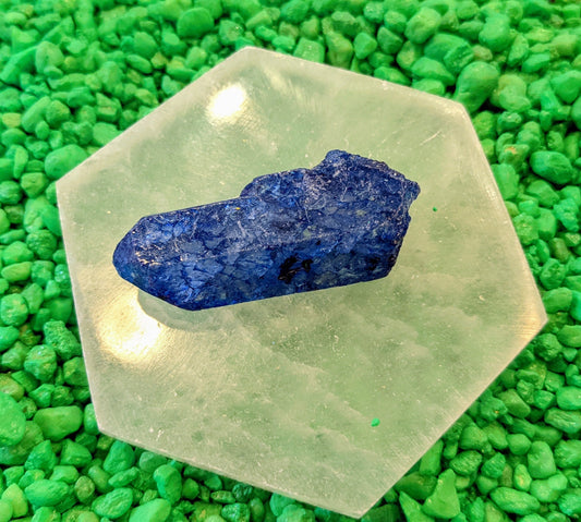 Blue "Kryptonite" Rainbow Quartz - supermanstuff.com