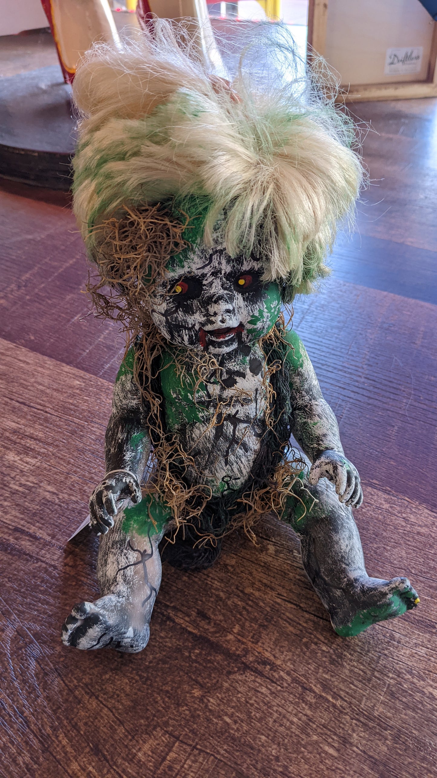 Oller's Oddities "Moss Boy" Spooky Baby Doll